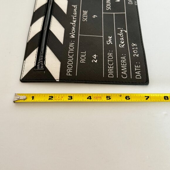 Movie Table Clapper Board Shoulder Bag
Scene Film Zipper Handbag Purse Trench - Picture 7 of 9